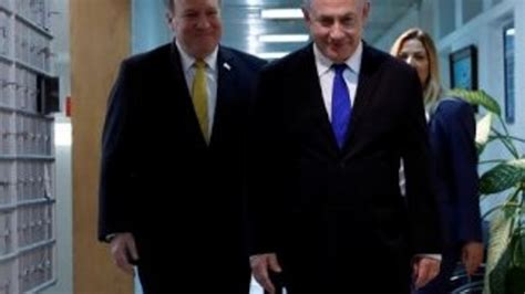 N­e­t­a­n­y­a­h­u­ ­i­l­e­ ­P­o­m­p­e­o­,­ ­İ­r­a­n­­ı­ ­g­ö­r­ü­ş­t­ü­